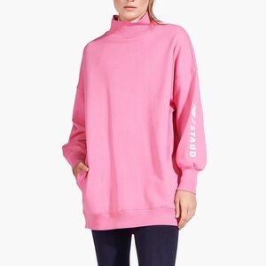 New Balance x Staud mock neck sweatshirt